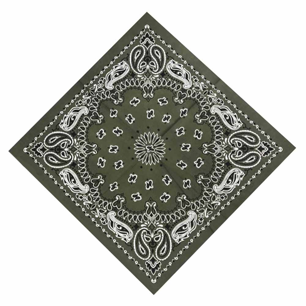 Men 55cm*55cm Neck Wrist Band  - огляд і ціна Handkerchief Cotton Men