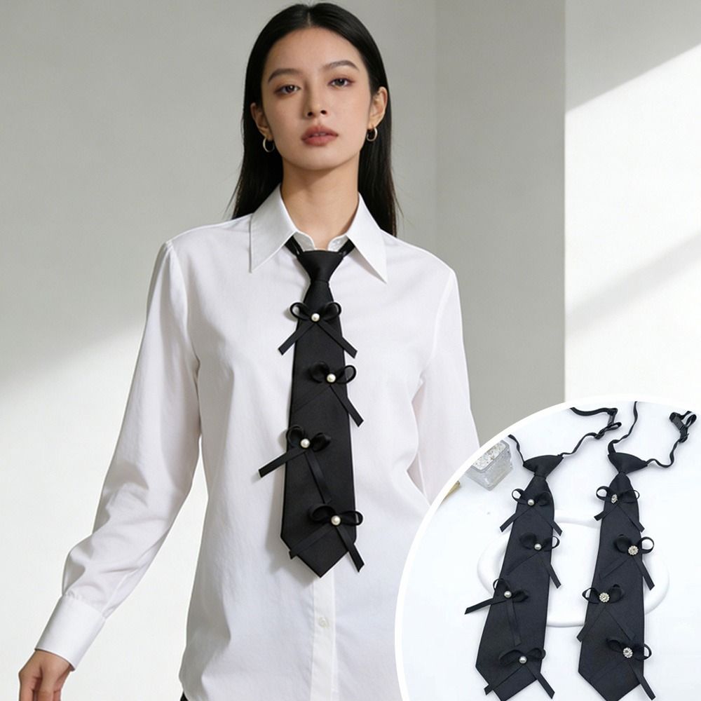 College Style Adjustable Decor - огляд і ціна Bow Tie Pre Tied