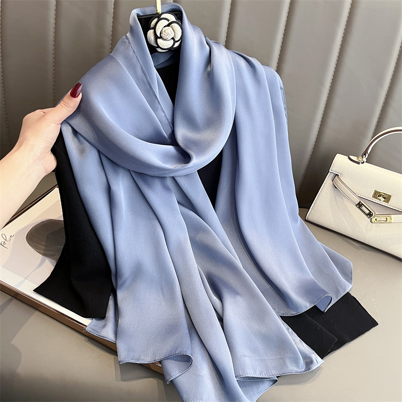 2024 Luxury Brand Spring Large - огляд і ціна Scarf Silk Square