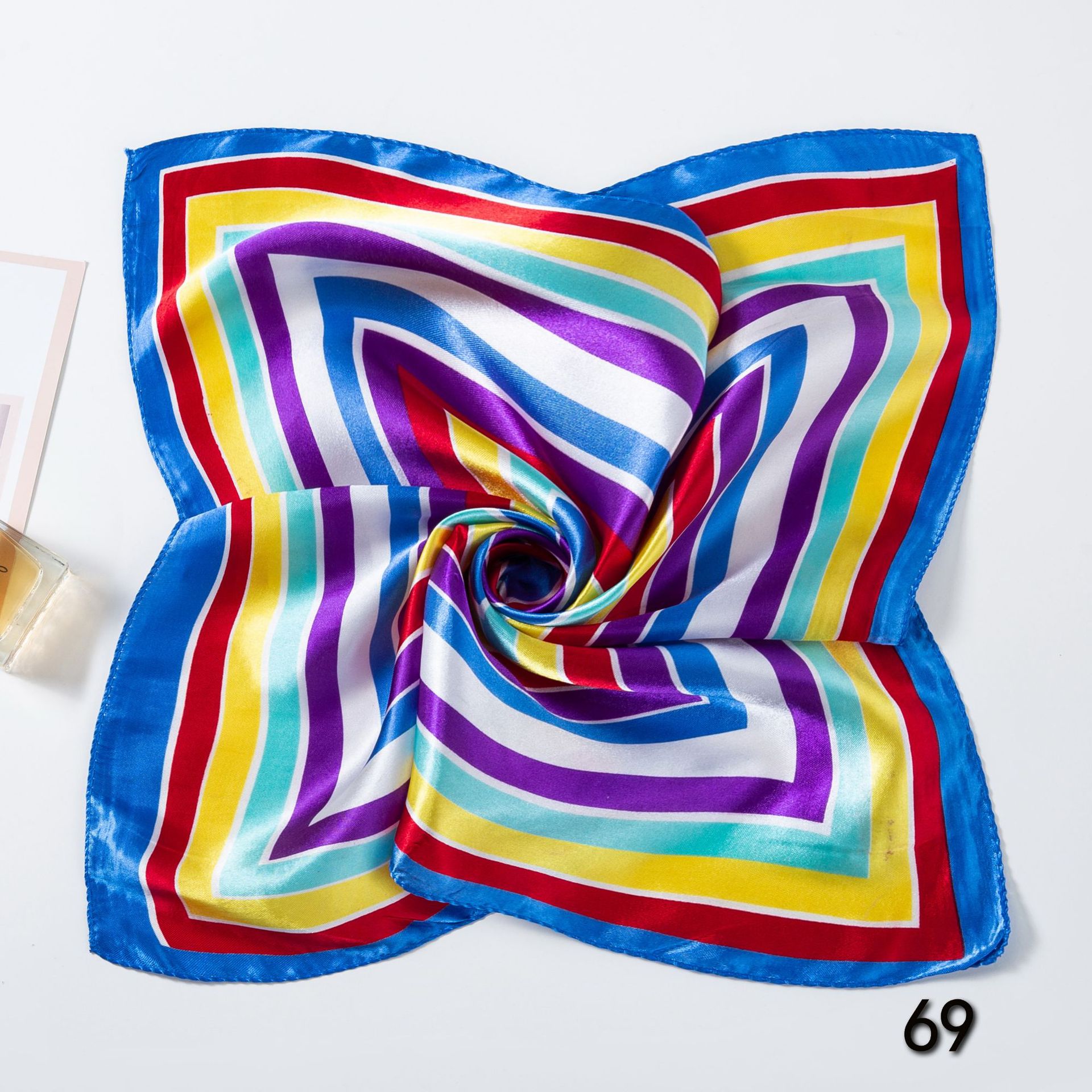 50*50cm Square Silk Scarves Sc - огляд і ціна Scarf Silk Square