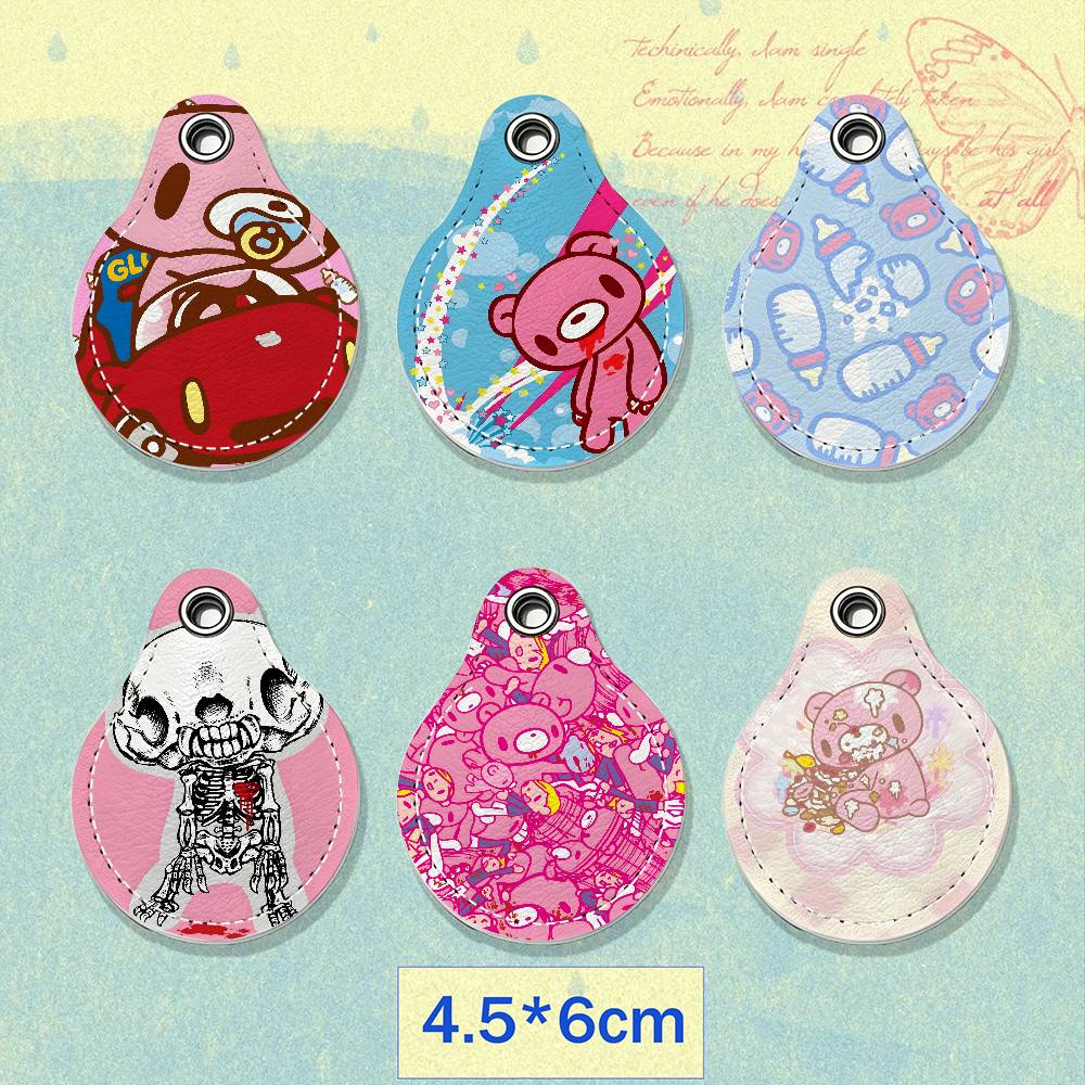 Cartoon G-Gloomy Bear Leather  - огляд і ціна Lanyard Badge Holder