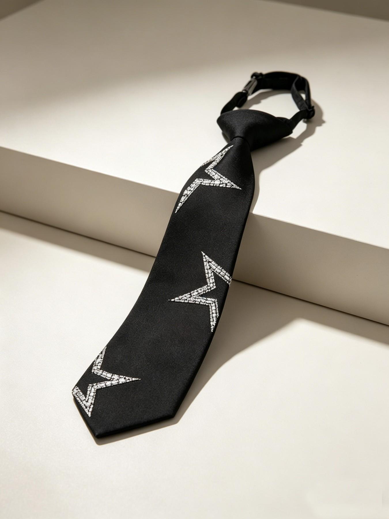 Pre-Tied Star Sequin Tie, Adju - огляд і ціна Bow Tie Pre Tied
