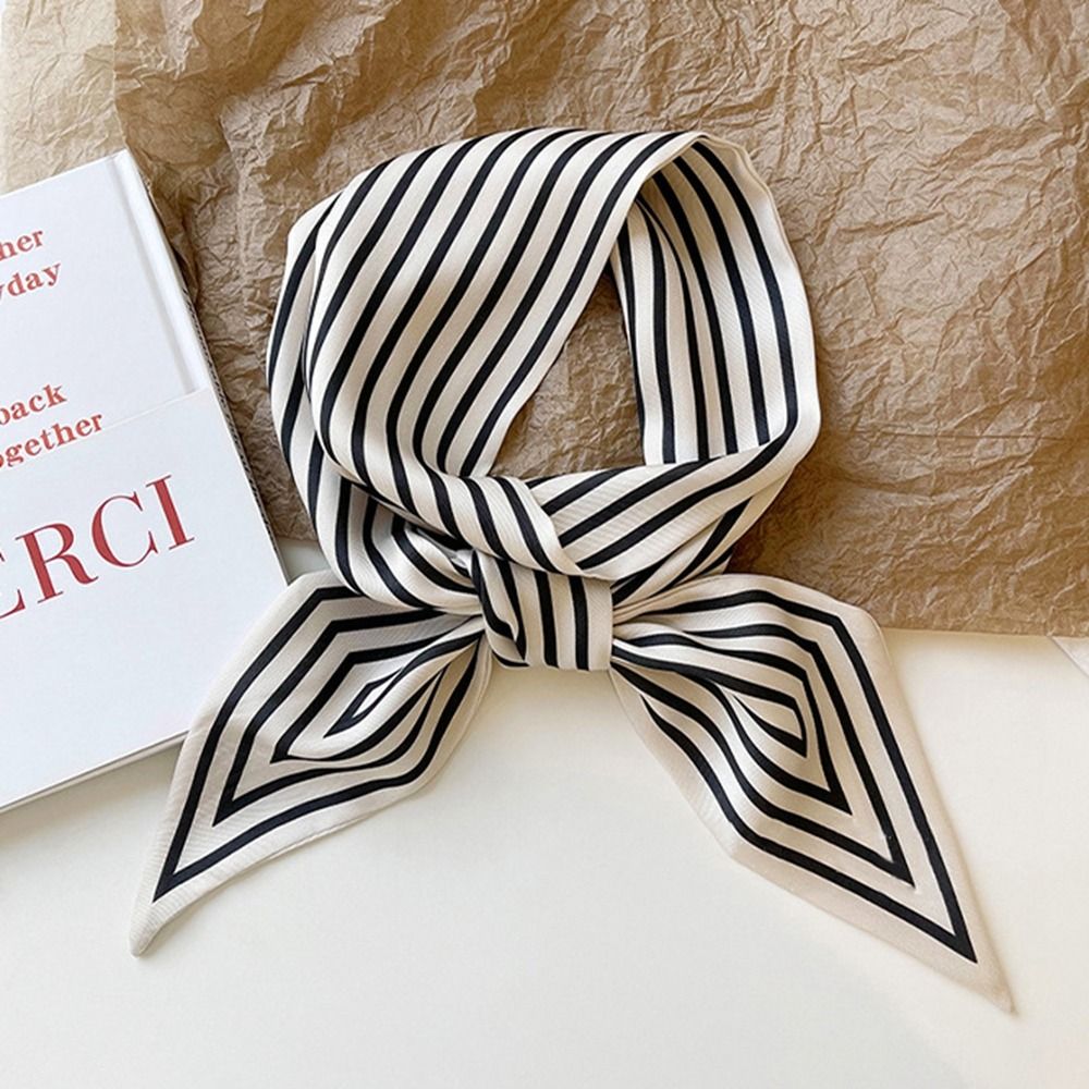 Neckerchief Tie Stripe Female  - огляд і ціна Silk Tie Striped