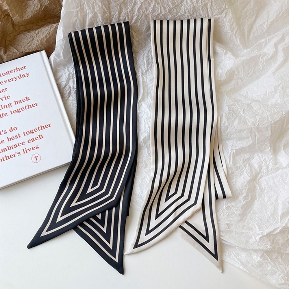 Neckerchief Tie Stripe Female  - огляд і ціна Silk Tie Striped