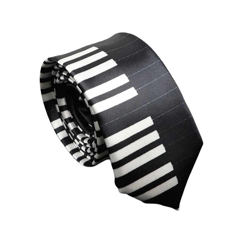 Simple Skinny Piano Necktie Sl - огляд і ціна Skinny Tie Men