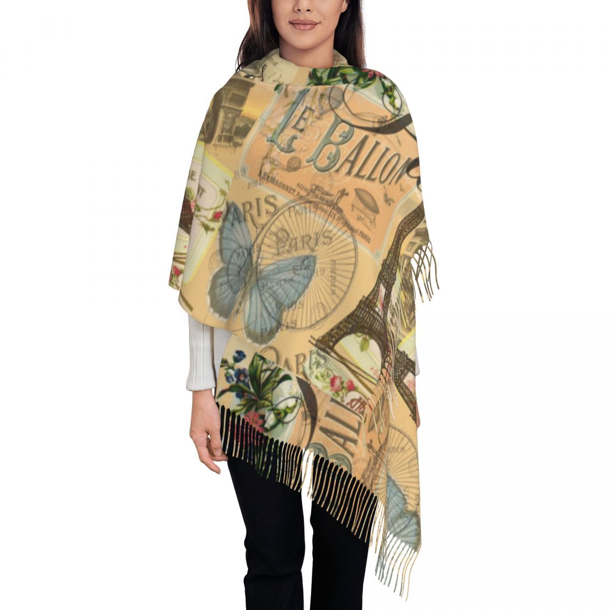 Shawl Wrap Women Winter Large  - огляд і ціна Pashmina Wrap Large